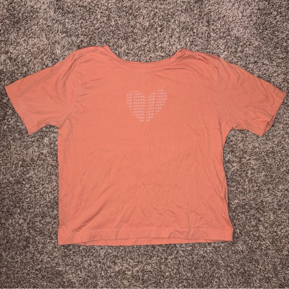 Bench Coral Short Sleeve Heart Tee